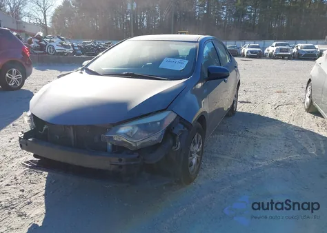 2016 Toyota Corolla L from USA, damaged, VIN 5YFBURHE6GP462533